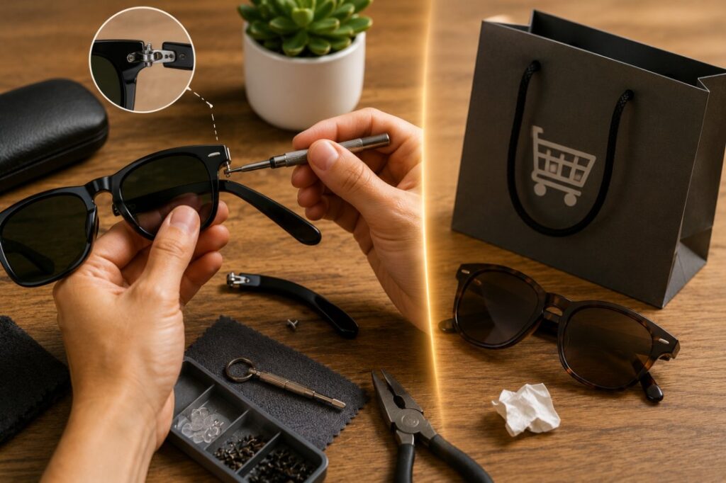 When Sunglasses Repair Is Better Than Buying New Ones