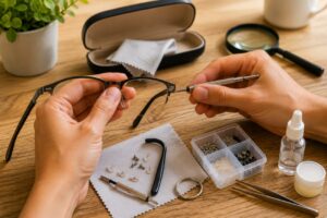 eye glass repair tips